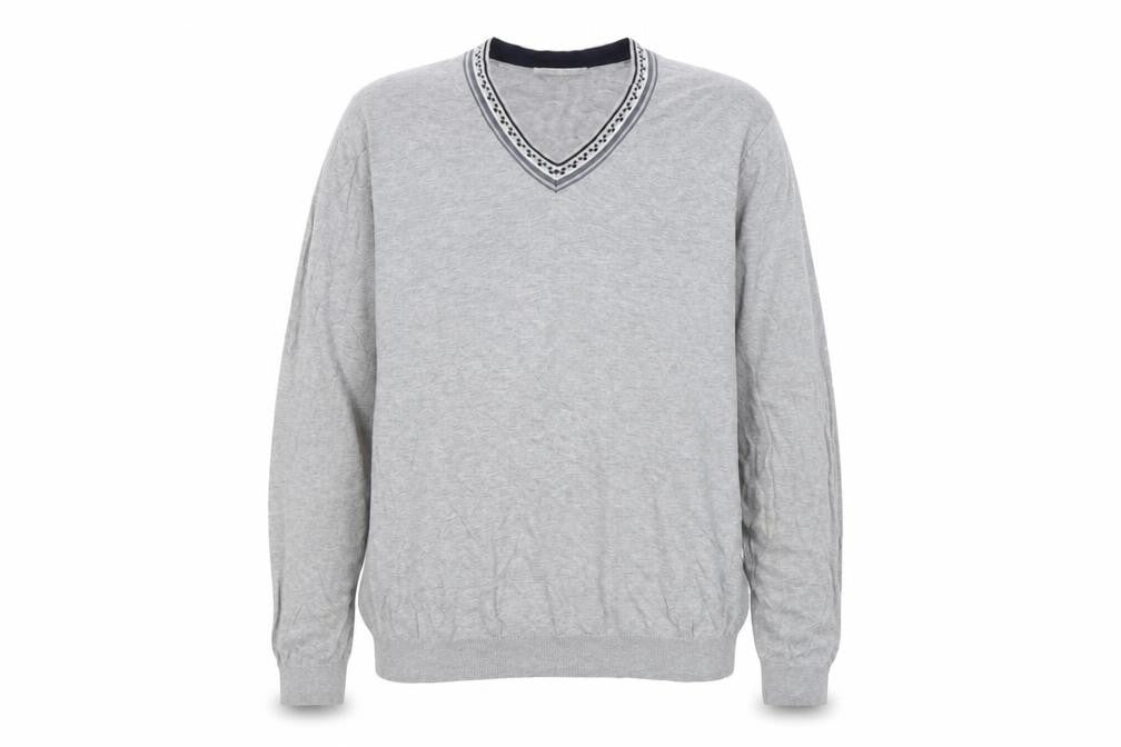 Mens UK Size M Nigel Hall Grey Pullover Jumper