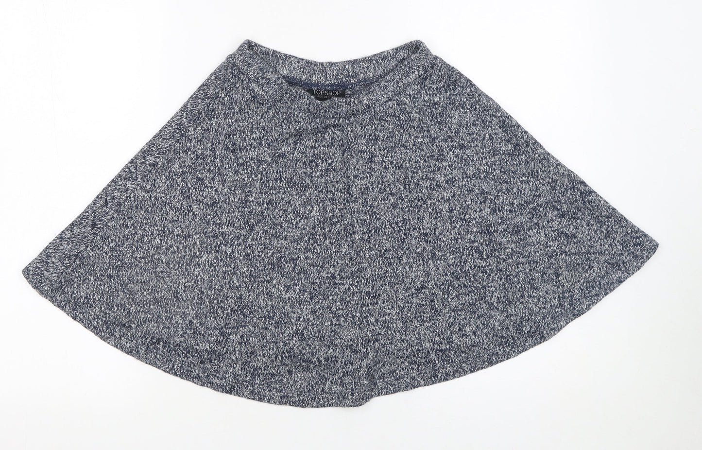 Womens UK Size 6 Topshop A-Line Knit Skirt