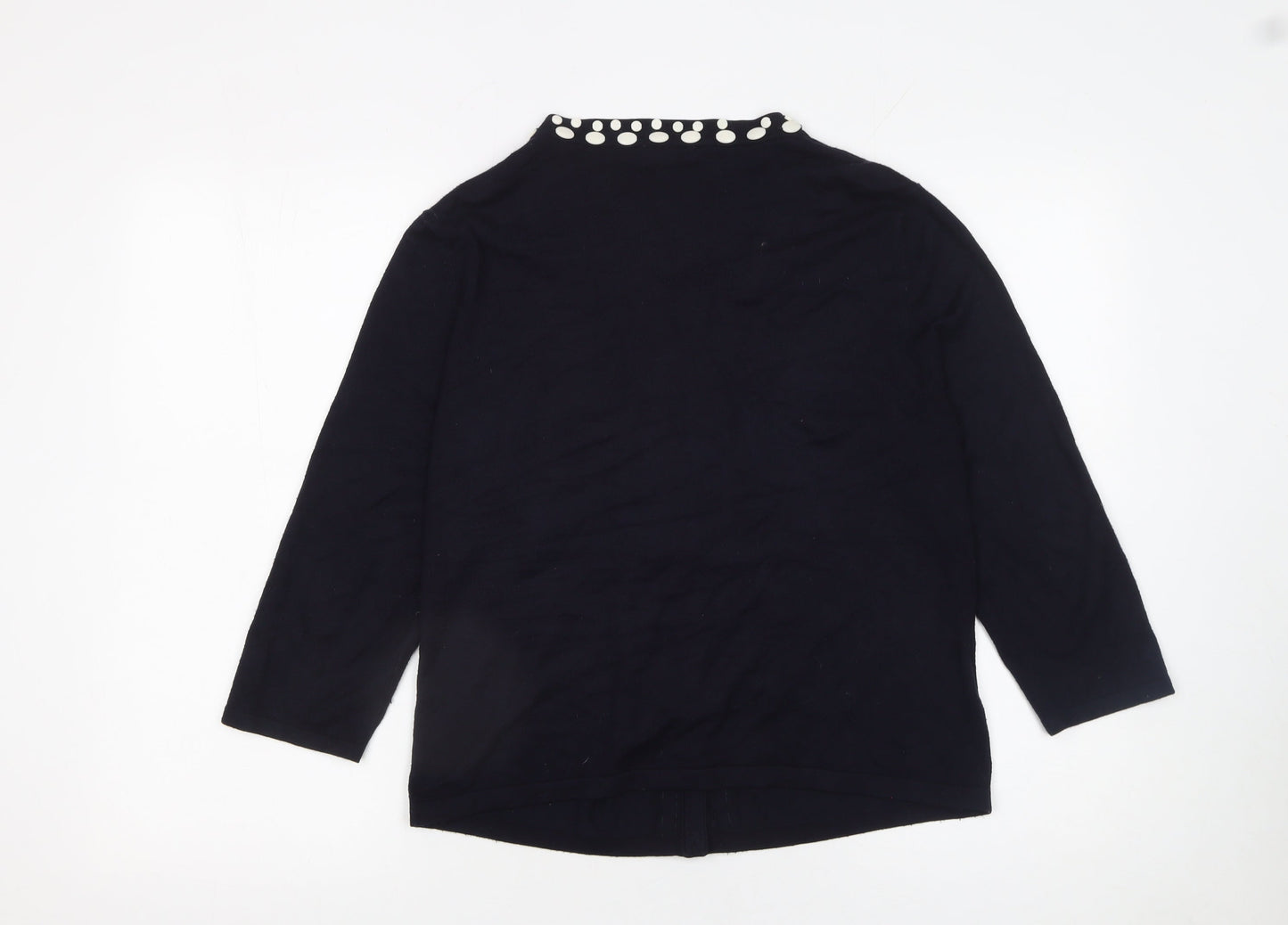 Womens UK Size M CC Black Cardigan Jumper