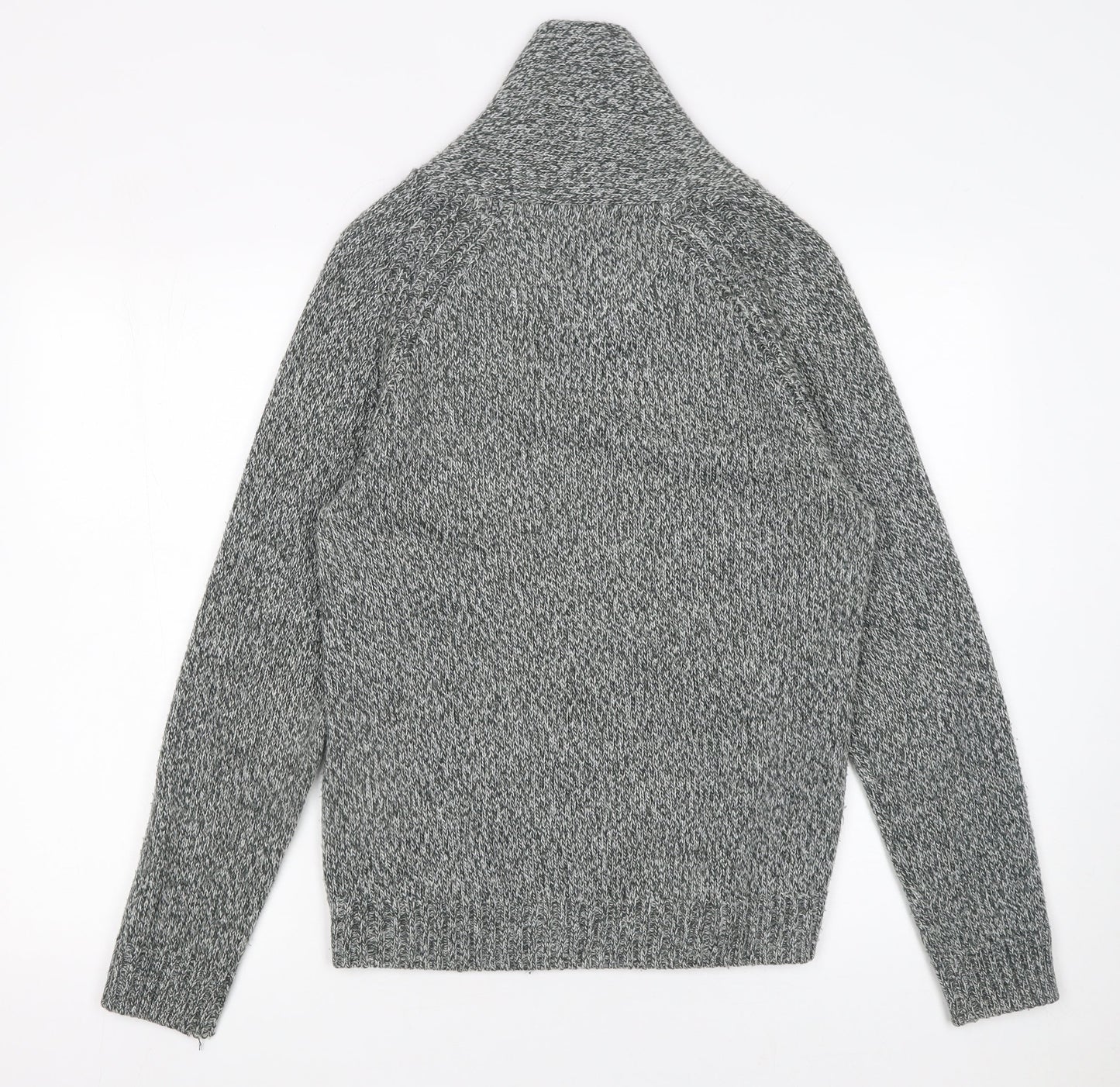 Mens UK Size S Burton Menswear London Grey Pullover Jumper