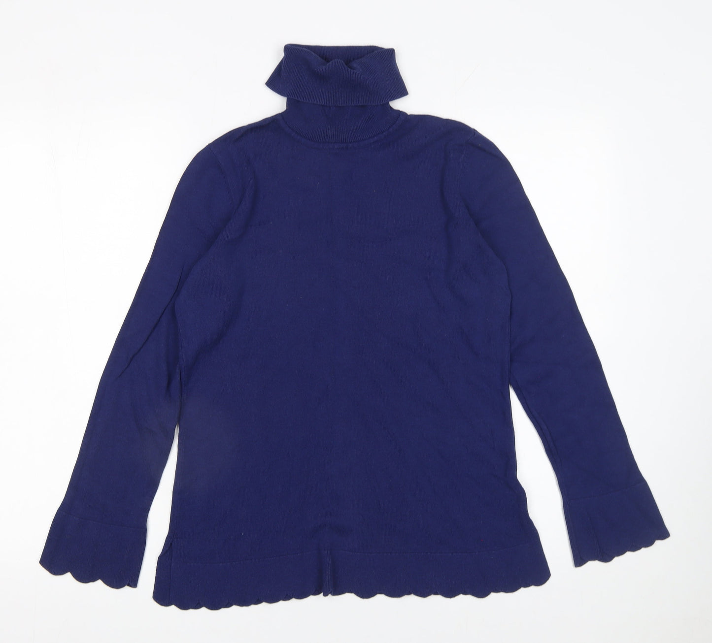 Womens UK Size S Isaac Mizrahi Live Blue Pullover Jumper