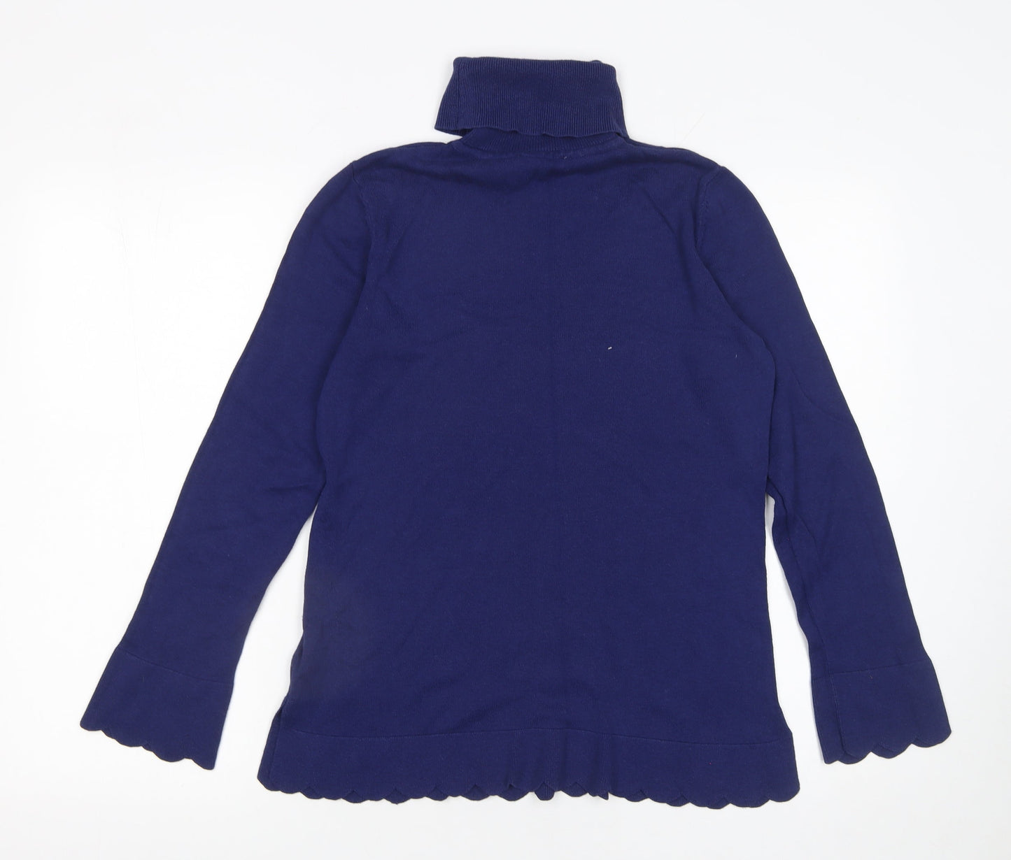 Womens UK Size S Isaac Mizrahi Live Blue Pullover Jumper