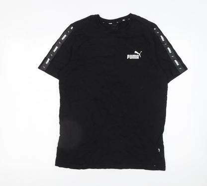 Mens UK Size M PUMA Black  T-Shirt