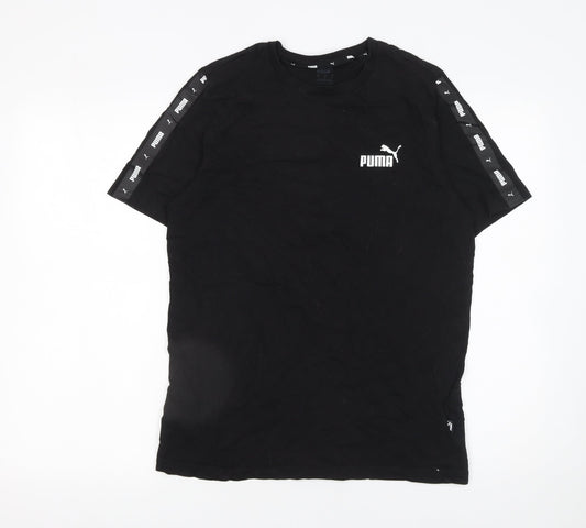 Mens UK Size M PUMA Black  T-Shirt
