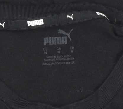 Mens UK Size M PUMA Black  T-Shirt