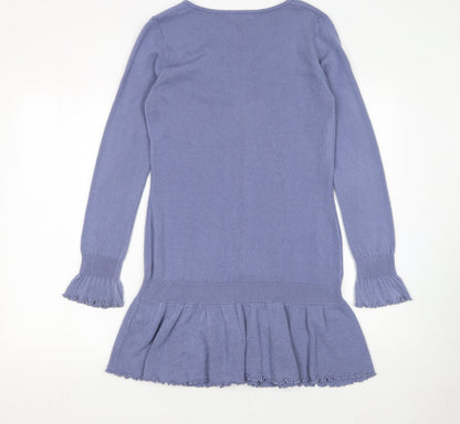 Womens UK Size 12 Marks and Spencer Purple Cardigan Jumper