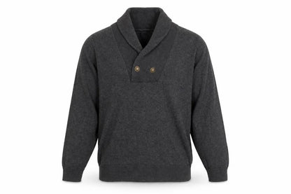 Mens UK Size M River Island Grey Pullover Jumper