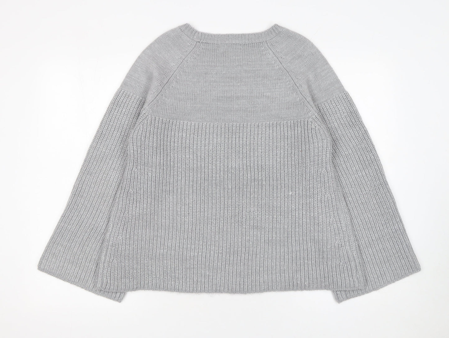 Womens UK Size 14 Red Herring Grey Pullover Jumper