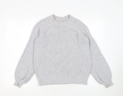 Womens UK Size XS Boden Grey Pullover Jumper