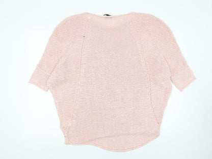 Womens UK Size 8 Phase Eight Pink Pullover Jumper