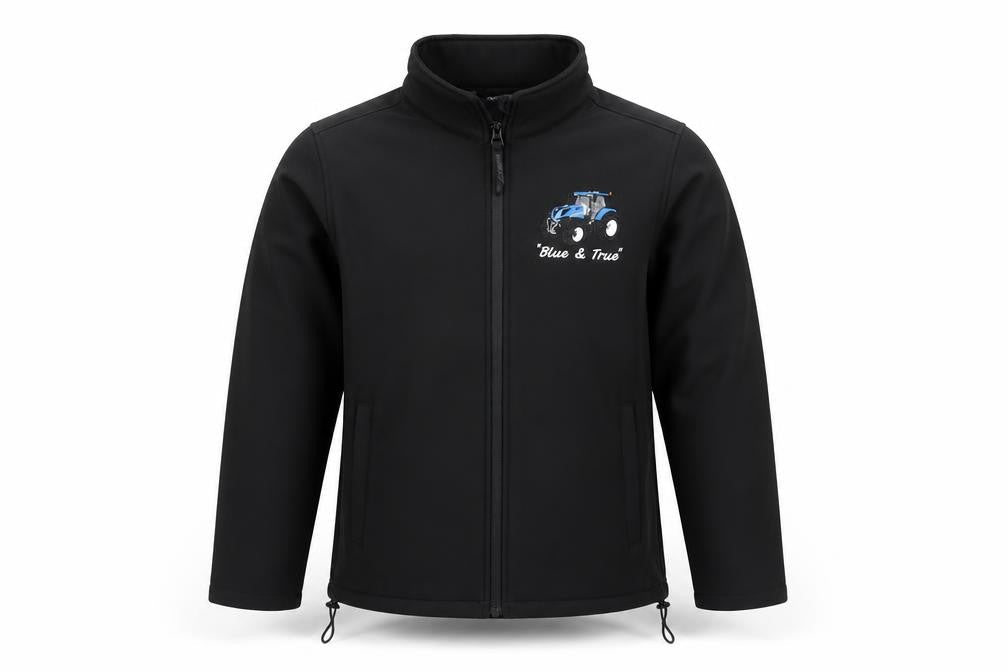 Boys UK Size 13-14 Years Impact Black Soft Shell