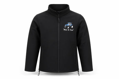 Boys UK Size 13-14 Years Impact Black Soft Shell