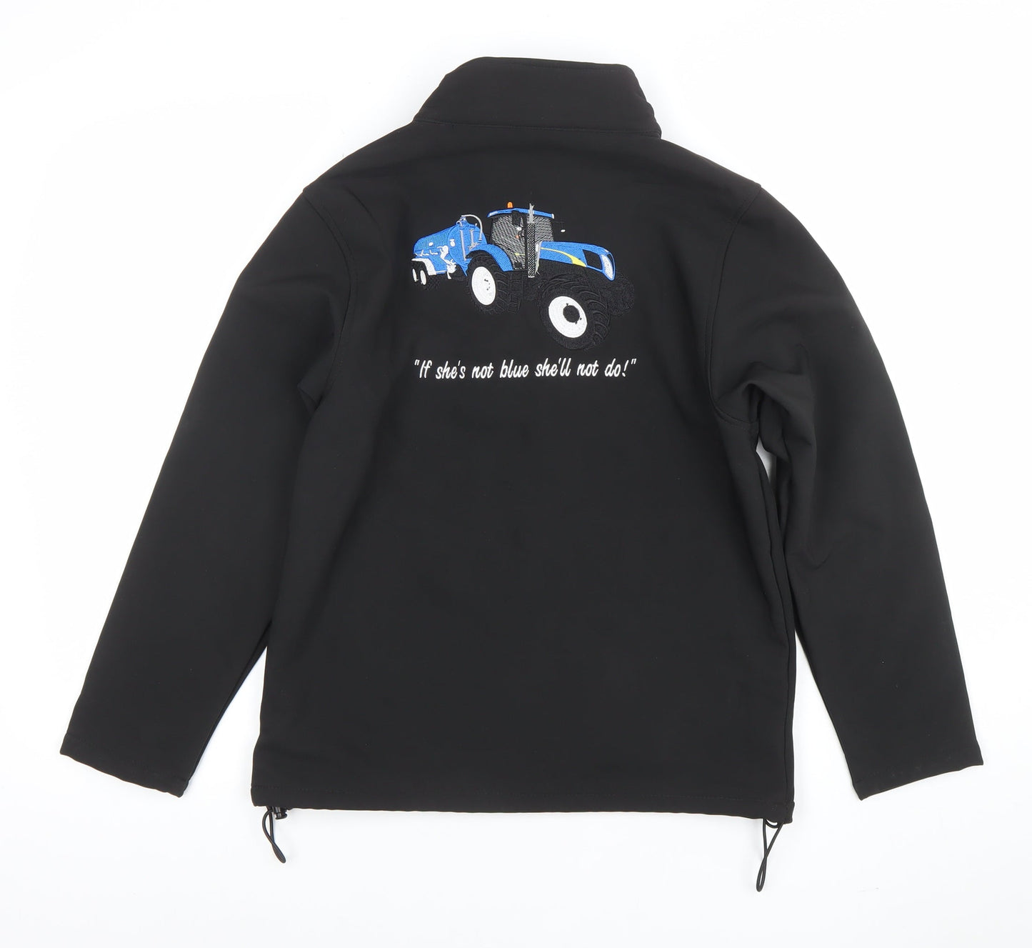Boys UK Size 13-14 Years Impact Black Soft Shell