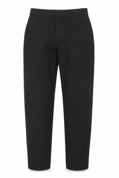Mens UK Size 12 Studio Regular Fit Casual Business Travel Black Trousers