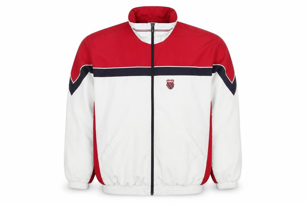 Mens UK Size M K-Swiss White Bomber Jacket
