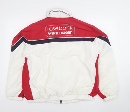 Mens UK Size M K-Swiss White Bomber Jacket