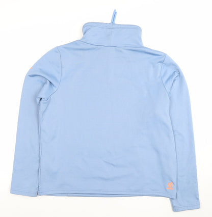 Dare 2b Women Blue Pullover Hoodie Size 12 Polyester Activewear