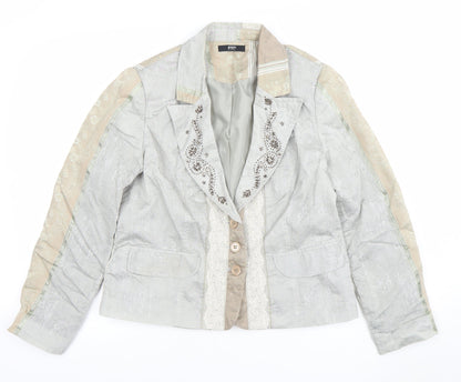 Womens UK Size 14 Jensen Regular Beige Blazer