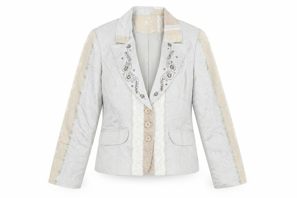 Womens UK Size 14 Jensen Regular Beige Blazer