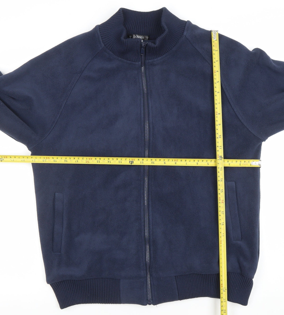 Mens UK Size M Dunnes Blue Basic Jacket