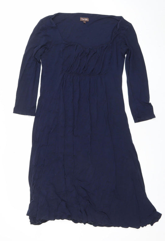 Womens UK Size 12 Pink Angel A-Line Dress