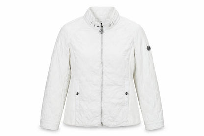 Womens UK Size 12 Normann White Quilted Coat