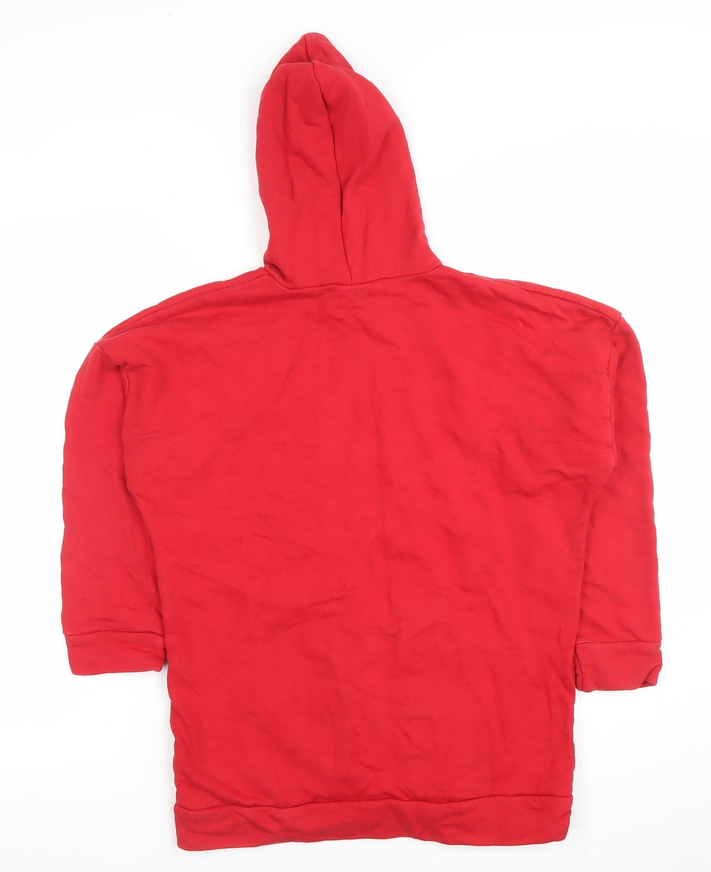 Womens UK Size M SINAN Red Pullover Hoodie