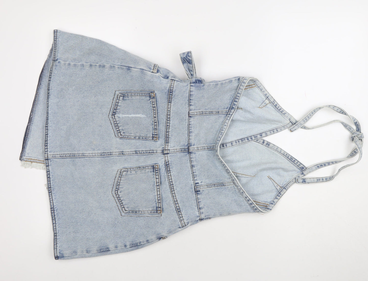 Womens UK Size M NEVA Pinafore/Dungaree Dress