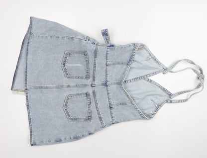 Womens UK Size M NEVA Pinafore/Dungaree Dress