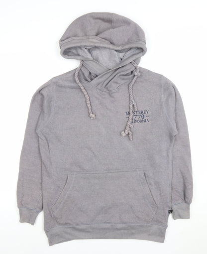 Womens UK Size S Valani Grey Pullover Hoodie