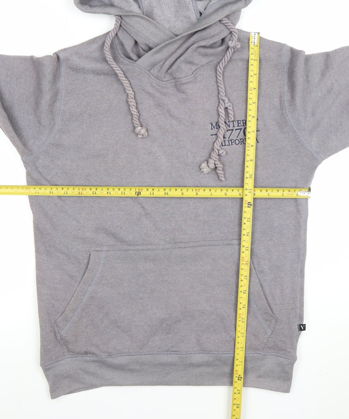 Womens UK Size S Valani Grey Pullover Hoodie