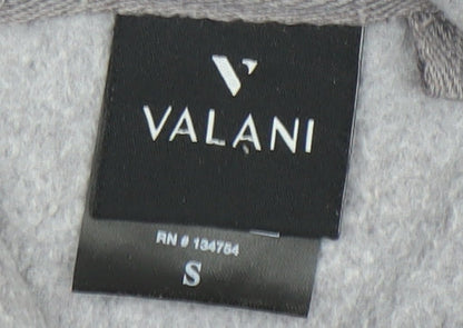 Womens UK Size S Valani Grey Pullover Hoodie