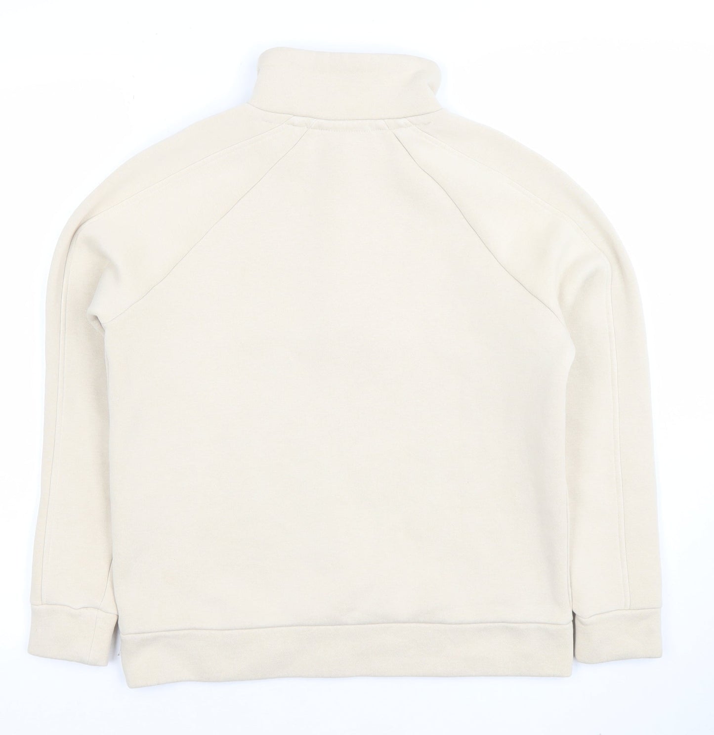 Womens UK Size XS Diesel Beige Henley Sweatshirt