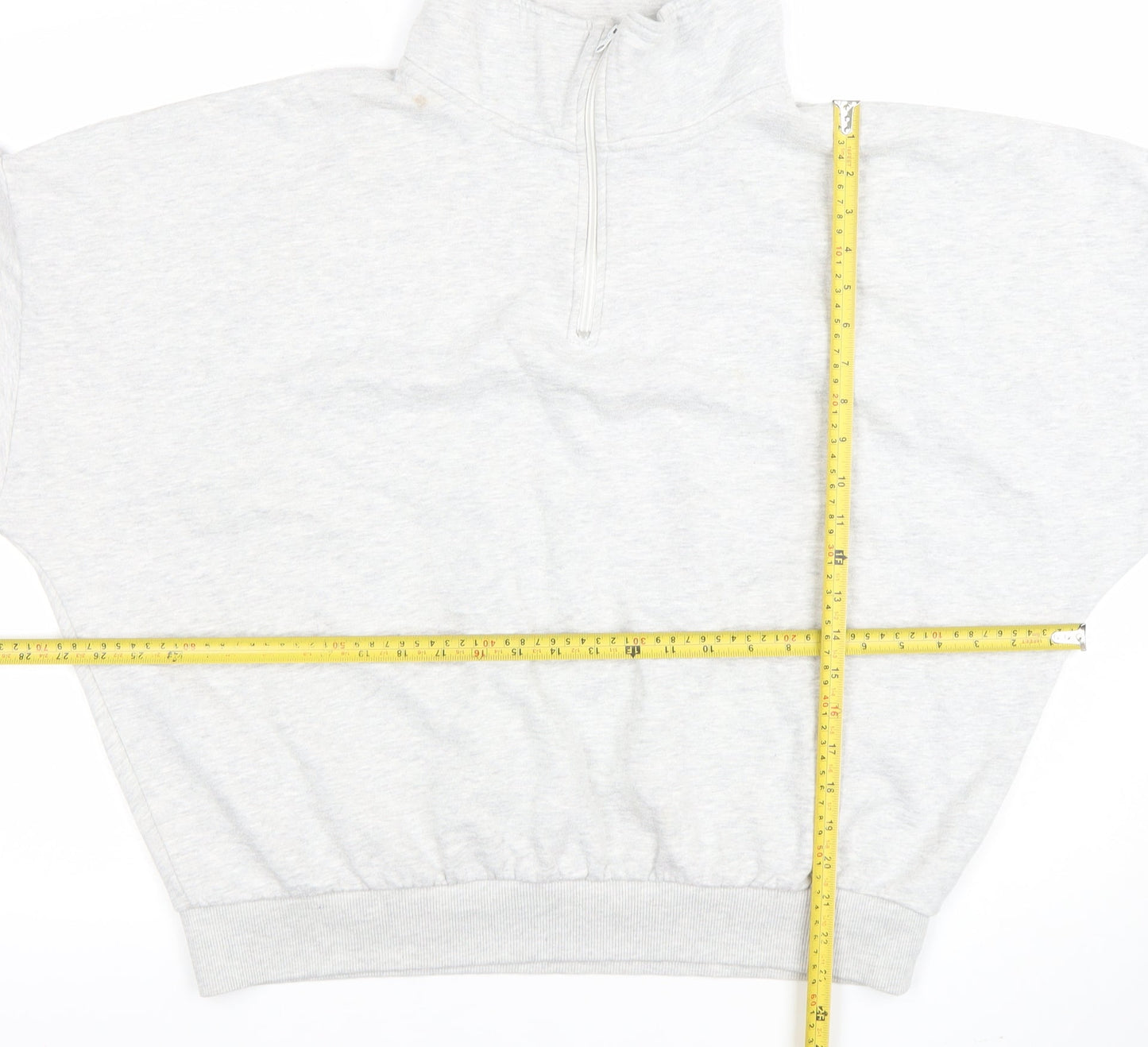 Mens UK Size L Boohoo Grey Pullover Sweatshirt