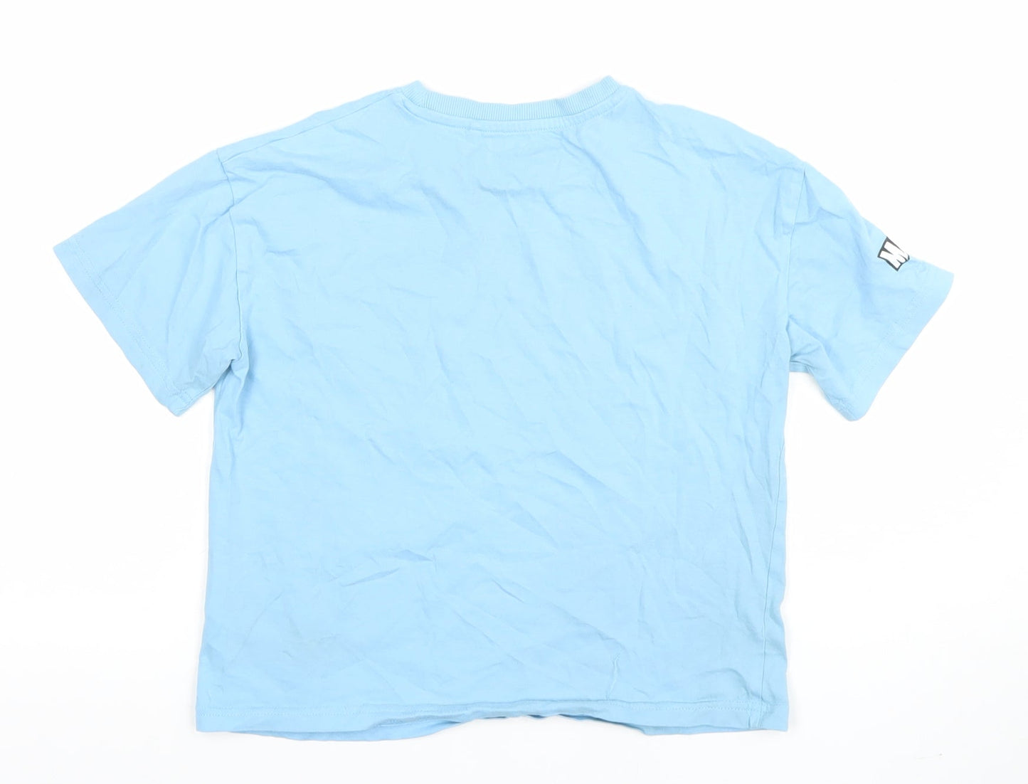 Boys UK Size 6-7 Years Spider-Man Blue Basic T-Shirt