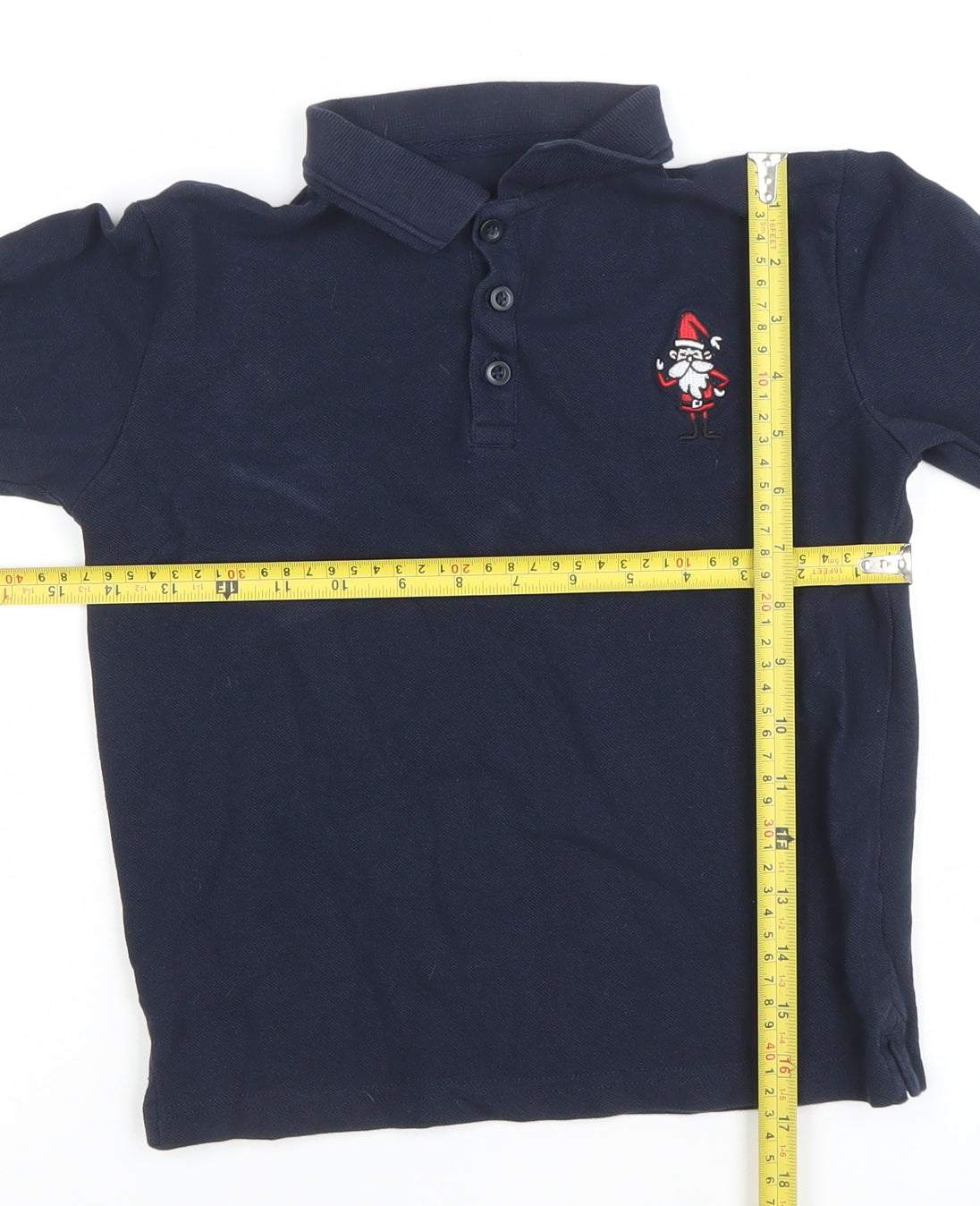 Boys UK Size 8-9 Years Dunnes Stores Blue Basic Polo