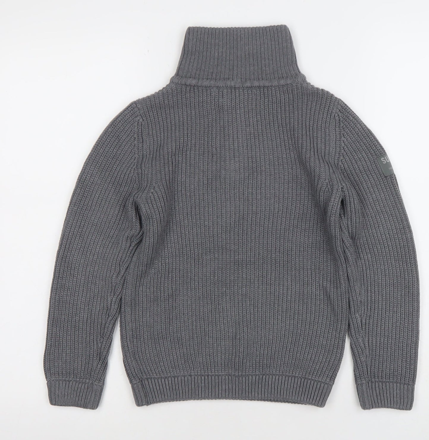 Boys UK Size 8 Years NEXT Grey Pullover Jumper