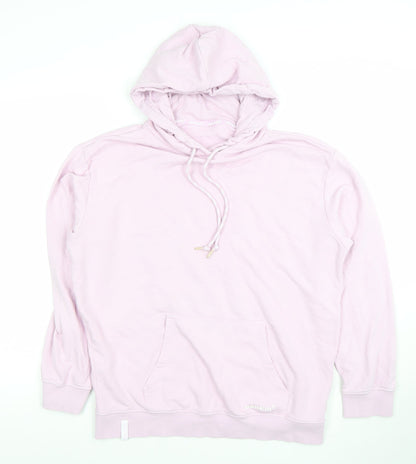 Womens UK Size M Bekkin Pink Pullover Hoodie
