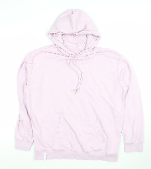 Womens UK Size M Bekkin Pink Pullover Hoodie
