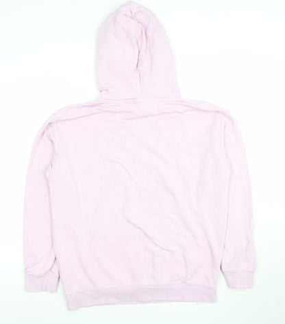 Womens UK Size M Bekkin Pink Pullover Hoodie