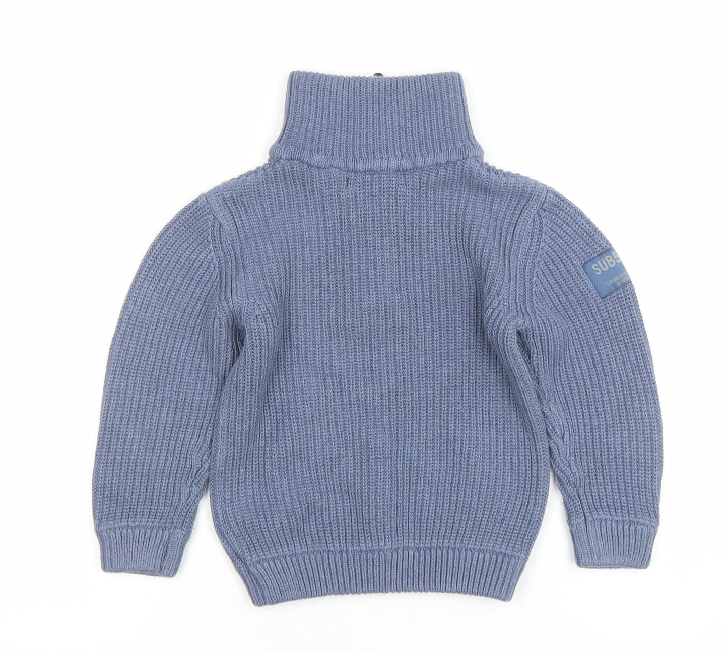 Boys UK Size 2 Years NEXT Blue Pullover Jumper