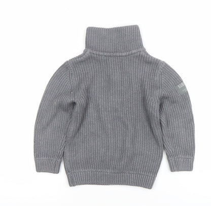 Boys UK Size 3 Years NEXT Grey Pullover Jumper