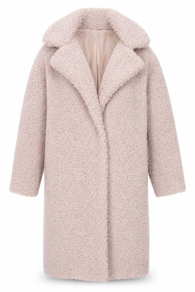 Womens UK Size 8 Gallery Pink Overcoat
