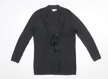 Womens UK Size S Monsoon Grey Cardigan Jumper
