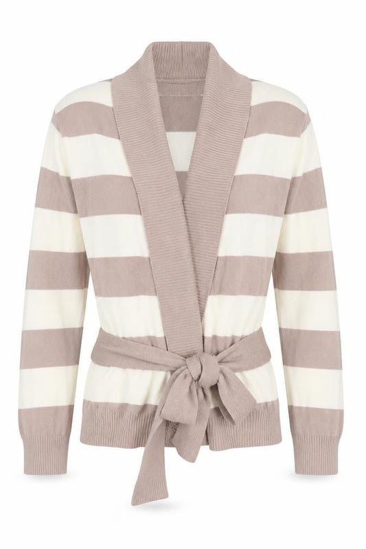 Womens UK Size L Bench Beige Cardigan Jumper
