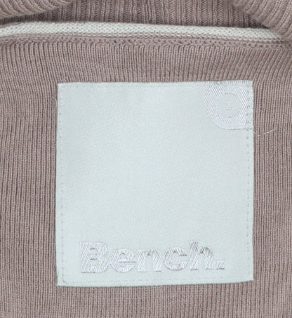 Womens UK Size L Bench Beige Cardigan Jumper