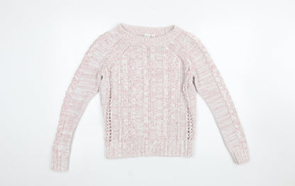Womens UK Size S Gap Pink Pullover Jumper