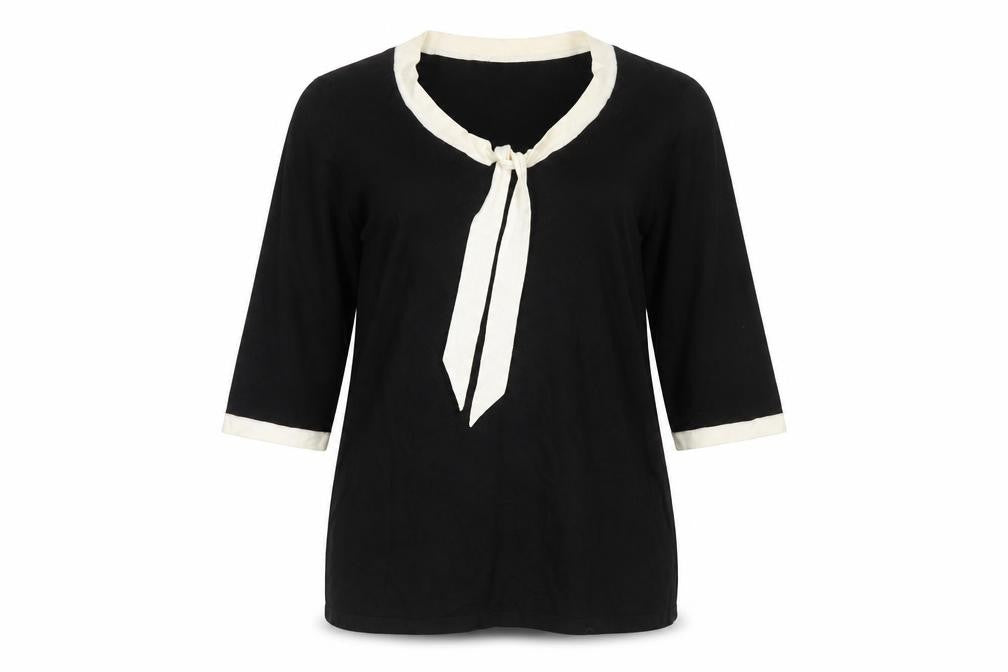 Womens UK Size L Pierre Cavallo Black Pullover Jumper