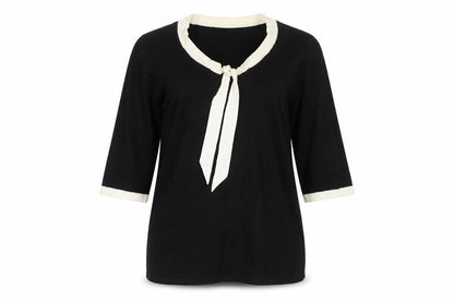 Womens UK Size L Pierre Cavallo Black Pullover Jumper
