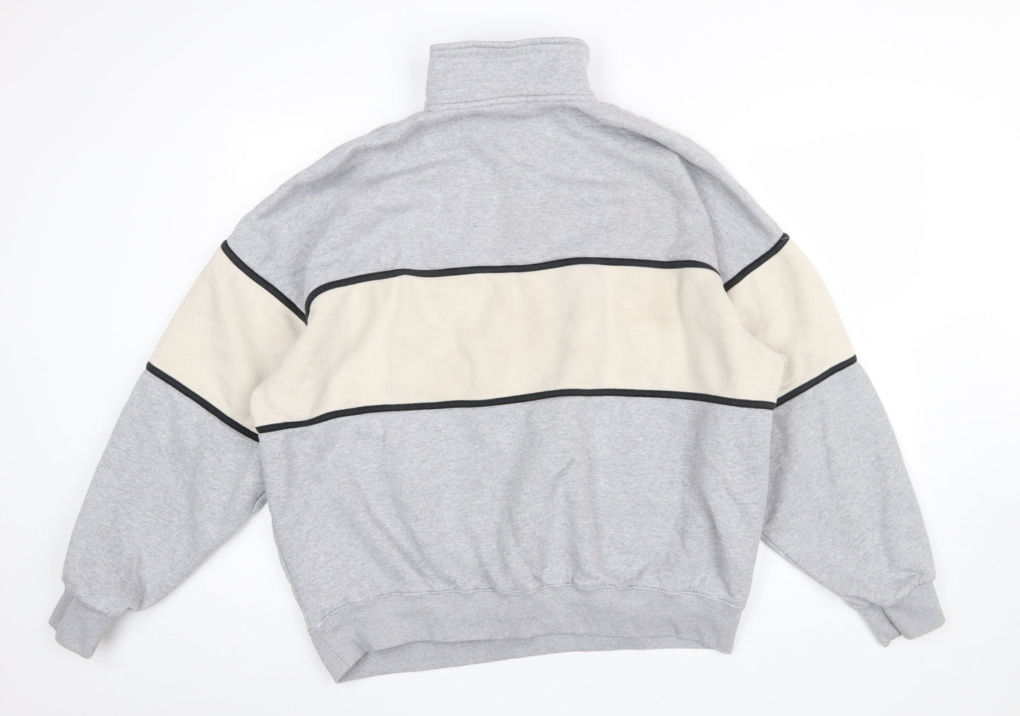 Womens UK Size 12 Bershka Grey Pullover Sweatshirt